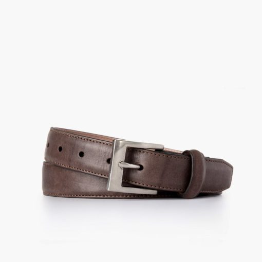 Men's Classic Leather Belt | Mocha
