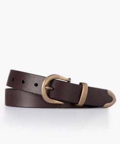 Women's Western Leather Belt | Black
