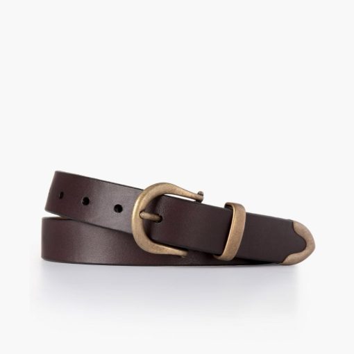 Women's Western Leather Belt | Black