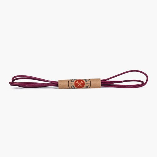 Round Waxed Cotton Laces | Pink